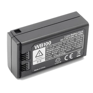 Ersatz-/Ersatzakku für CITI100 Pro Pocket Flash (WB100) 2600mAh - Bild 1 von 2