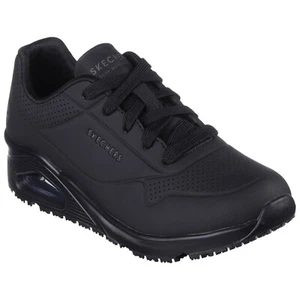 Skechers Damas Uno Entrenadores de Trabajo Resistentes al Deslizamiento Skech-Air Zapato de Espuma con Memoria - Imagen 1 de 5
