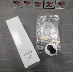 KSP 408-KSP-26D Convertible SFIC Housing in Satin Chrome - Picture 1 of 8