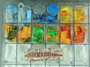 Jouet: Minispielwelten Eu - 6 Divers 1990 + 6 Modèles pour Ce Faire = 12 Pièce - Picture 1 of 1