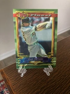 1994 Topps Finest MARK MCGWIRE #78 RARE PRE-PRODUCTION BACK SP Ex Scratch HOF? - Picture 1 of 3