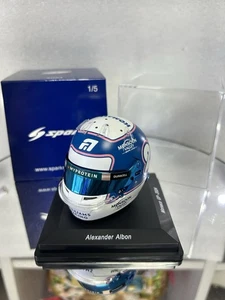 Alexander Albon Williams Monaco 2024 Helmet 1/5 Scale Spark - Imagen 1 de 10
