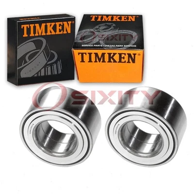 2 pc Timken Front Wheel Bearings for 1997-2004 Honda CR-V Axle Drivetrain oe - Image 1 of 4