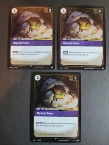 Mystic Poro (X3 Foil) 171/298 Common Riftbound Origins - Picture 1 of 2