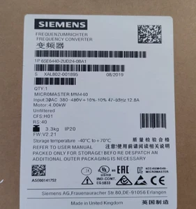 6SE6440-2UD24-0BA1 NUEVO SIEMENS MICROMASTER Frequency Converter 6SE64402UD240BA1 - Imagen 1 de 1