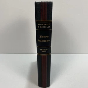 Electric Machinery Fitzgerald & Kingsley McGraw-Hill Electronic Series 1952 HC - Picture 1 of 18