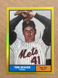 Tom Seaver 2024 Topps Archives #53 Yellow Foil-Board New York Mets - Bild 1 von 2