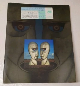 Pink Floyd Divison Bell North American Tour Program 1994 With Ticket Stub - Bild 1 von 7