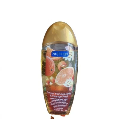 Softsoap Sweet Honeysuckle & Orange Peel Moisturizing Body Wash 18 fl oz. - Image 1 of 2