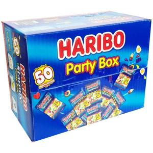 HARIBO Starmix Sweets Party Box 800g, Fruit Flavour Gums Mini Fun Size Bags - Picture 1 of 5