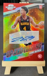 2023-24 Panini Contenders Optic Up and Coming Auto RC /125 - Kobe Bufkin / Hawks - Bild 1 von 2