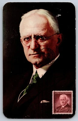 #1062 George Eastman FDC Maxi Card - Image 1 of 2