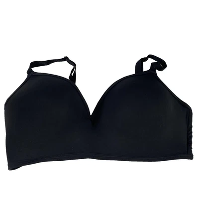 Sujetador Nautica Intimates para mujer 40D negro acolchado con aros correas ajustables natación Foto 1 de 4
