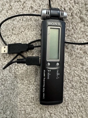 Sony ICD-SX700 Digital Flash Voice Recorder Linear PCM & Multi-Track MP3 Formats - Image 1 of 2