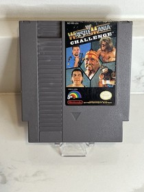 WWF WrestleMania Challenge - 1990 NES Nintendo Game - Cart Only - TESTED! READ!