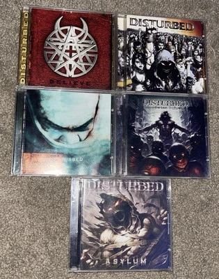 Disturbed the Sickness, Asylum, Believe, Ten Thousand Fists, + CD Collection. Foto 1 de 4
