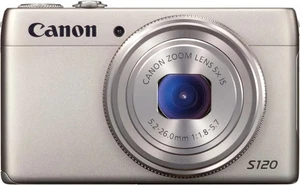 Canon PowerShot S120 12.1MP Digital Camera 5x Optical Zoom WIFI English Language - Picture 1 of 12