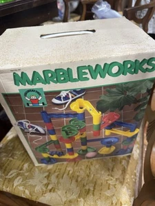Vintage Marbleworks #387 Discovery Toys 32 piece set - Picture 1 of 3