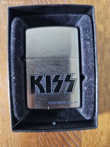 KISS Zippo Lighter - 2009 Catalog Ltd 24565 -Chrome - NEW in box with Seal Label - Picture 1 of 1