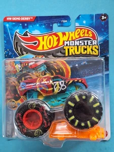 HW Demo Derby 🔥 1:64 Hot Wheels Monster Trucks 2025 truck - Picture 1 of 2
