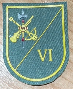 ESCARAPELA SARGA VI BANDERA LEGIÓN DESAPARECIDA | Gran Calidad - Imagen 1 de 1