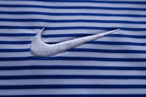 NikeGolf Dri-Fit Blue Striped Polo (XXL) OMG! ⛳️ ⛳️ - Picture 1 of 11