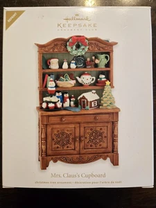 **NIB** Mrs. Claus's Cupboard Repaint Hallmark Keepsake Ornament Club 2012 (FJ) - Picture 1 of 12