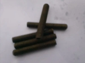 1/4" X 1 1/2" UNC / BSW PRESA / VITI A BRUGOLA X 5 - Foto 1 di 1