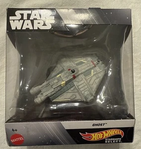 GHOST #21 Star Wars HOT WHEELS STARSHIPS SELECT DIECAST SHIP mattel - NEW - Picture 1 of 4