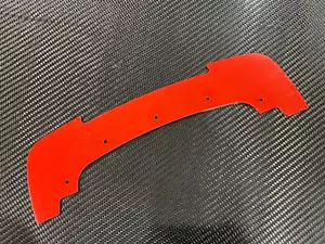 Aluminum Front Splitter Bumper For Arrma Infraction 6s BLX Red - Picture 1 of 2