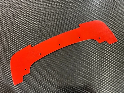 Aluminum Front Splitter Bumper For Arrma Infraction 6s BLX Red - Image 1 of 2