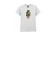 Chicken Jockey T-Shirt kids fruit of the loom minecraft - Picture 1 of 10