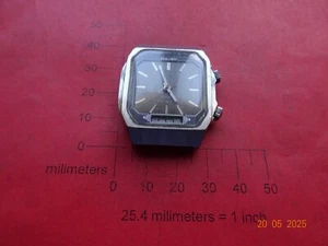 Vintage old RARE MECHANICAL RUSSIAN USSR WATCH POLJOT ALARM BELL TV 18 J -15 - Picture 1 of 15