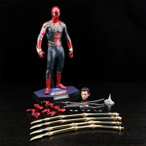 1:6 Scale Spider-Man Iron Spider Movable Action Figures Model Toy Collection New - Picture 1 of 11