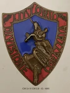 AOI DIVISIONE CORAZZATA LITTORIO DISTINTIVO REGIO ESERCIZIO CAMPAGNE D’AFRICA AOI - Foto 1 di 6