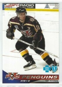2003-04 Wilkes-Barre/Scranton Penguins (AHL) Toby Petersen