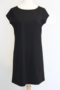 GAP Black Short Sleeve T-Shirt Shift Dress Size M - Picture 1 of 4