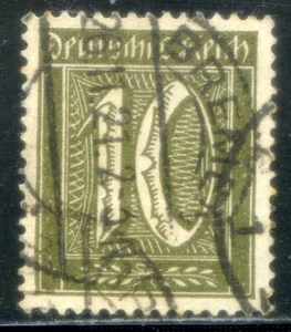 Germania Reich 1921/22 n. 139a oliva nero - usato (l061) - Imagen 1 de 2
