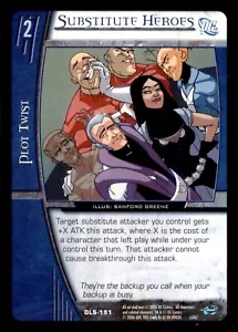 Substitute Heroes DLS-191 Legion Of Super-Heroes VS System 2006 TCG CCG - Picture 1 of 2