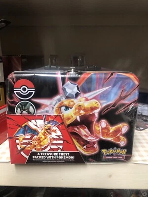 Baú do tesouro Pokeman embalado com Pokeman  - Imagem 1 de 3