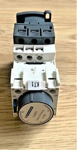 TELEMECANIQUE CONTACTOR 24V AC COIL LC1D09 WITH TIME DELAY BLOCK LADR2 - Picture 1 of 12
