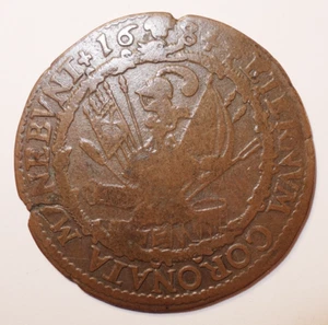 Jeton Pays-Bas Espagnol, Charles II, Bruxelles token 1684 ! - Picture 1 of 2