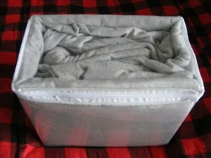 100% Baumwolle Queen Size Grau Flanell Laken Set - Bild 1 von 2
