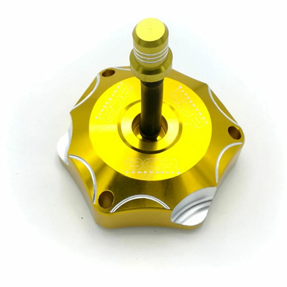 TAPPO SERBATOIO BCR BENZINA ALLUMINIO PER SUZUKI RMZ450 05-16 GIALLO Foto 1 de 1