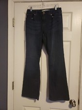 DKNY Jeans SOHO Bootcut Jeans Women's Size 10 Blue Dark Wash Denim Stretch Pants