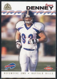 2002 Pacific Adrenaline Football Card #31 Ryan Denney RC