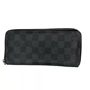 Louis Vuitton Wallet Damier Graphite Zip Around Travel Wallet, Code: CA 0112 - Picture 1 of 10