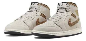 Jordan 1 Mid SE 'Brown Elephant' Men's Shoes Size 12 Light Orewood DZ4129-102 - Picture 1 of 8