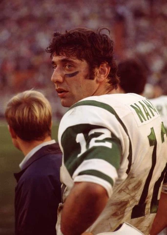 Poster - Joe Namath on the sidelines Imagekind Vintage Football Photo, 2 Sizes Cover