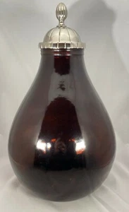 Neiman Marcus John Richard Decorative Glass Vase with Silver Lid. JRA 75g3 - Picture 1 of 9